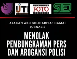 Update News Jurnalis Jambi Gelar Aksi Damai di Polda: Menolak Pembungkaman Pers dan Arogansi Polisi
