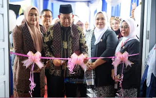 Peresmian Gedung IBI Kabupaten Muaro Jambi di Jalan Lintas Timur, Sengeti. (Foto: Humas Pemkab Muaro Jambi)