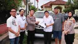 Polresta Jambi Kembalikan Mobil Korban Perampokan dan Pembunuhan: Bentuk Quick Response dan Empati Kepolisian