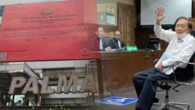 Gambar Suasana Persidangan Kasus Korupsi dan TPPU Terpidana Surya Darmadi (photo Kolase Redaksi/Ist)