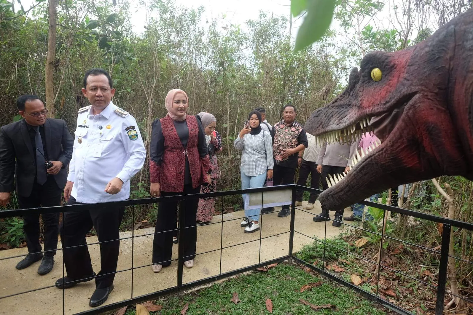 Peresmian Jambi Park oleh Bupati Dr. Bambang Bayu Suseno. (Foto: Humas Pemkab Muaro Jambi)