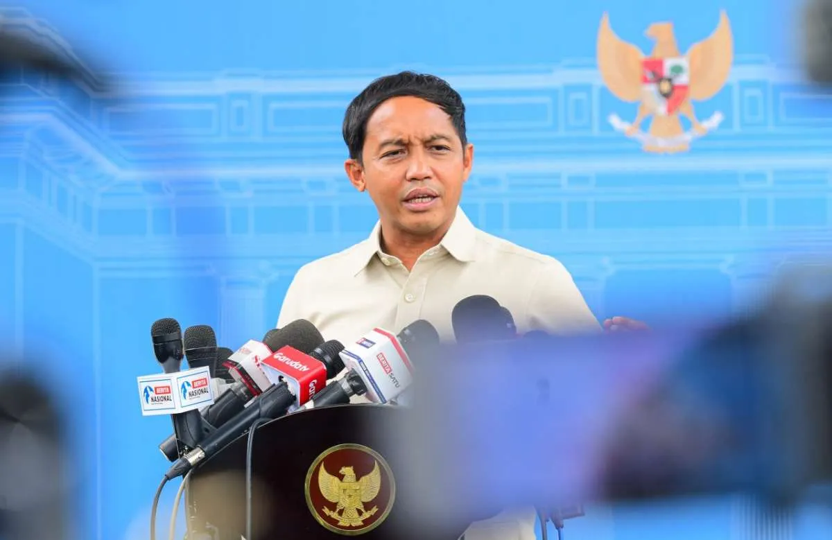 Menteri Kehutanan RI Raja Juli Antoni menyampaikan kepada Pers tentang pencabutan izin PBPH di Kementerian Kehutanan. ( Dok Photo Ilustrasi ).