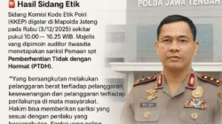 AKBP Basuki Dipecat Usai Kasus Kematian Dosen Untag