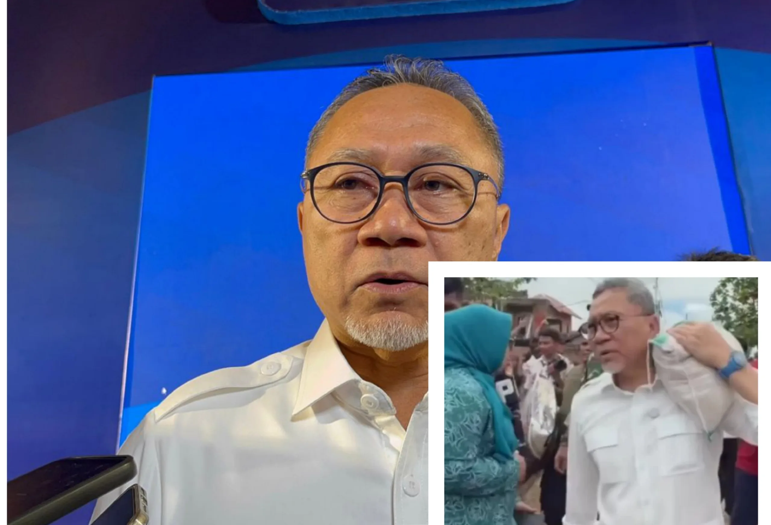 Ilustrasi dan Gambar Menteri Koordinator Bidang Pangan Zulkifli Hasan . ( Photo Dok Ilustratif Redaksi ).