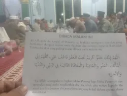 Hikmah Malam Nisfu Syaban, Warga Teluk Kenali Padati Masjid Baitul Iksan