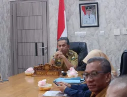 Wabup Junaidi Mahir dan Sekda Budhi Hartono Ikuti Rakor Inflasi serta Evaluasi Program 3 Juta Rumah