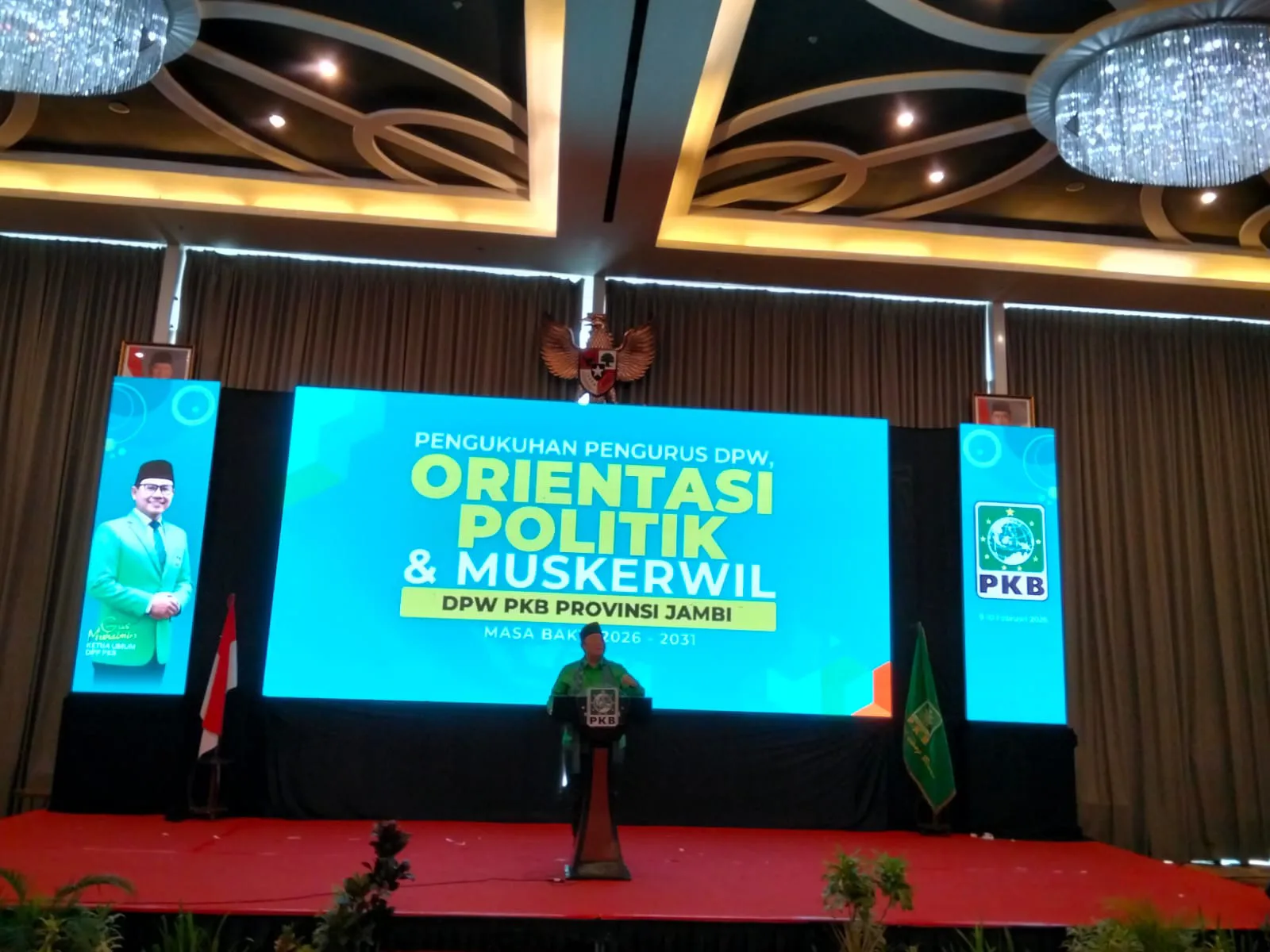 Musyawarah Kerja Wilayah (Muskerwil) sekaligus Pengukuhan Orientasi Politik Dewan Pimpinan Wilayah (DPW) Partai Kebangkitan Bangsa (PKB) Provinsi Jambi periode 2026–2031