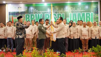 Bupati Muaro Jambi Bambang Bayu Suseno Dilantik sebagai Ketua BPW PISPI Jambi 2026–2031