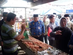 Jelang Ramadhan, Satgas Pangan Bapanas dan Pemkab Muaro Jambi Sidak Pasar Sengeti