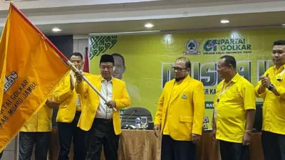 Asikin Nahkodai Golkar Muaro Jambi, Bidik Tujuh Kursi di DPRD pada Pileg Mendatang