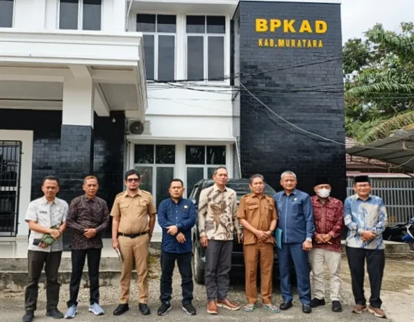 Rombongan DPRD Muaro Jambi saat melaksanakan koordinasi kelembagaan di Musirawas Utara.