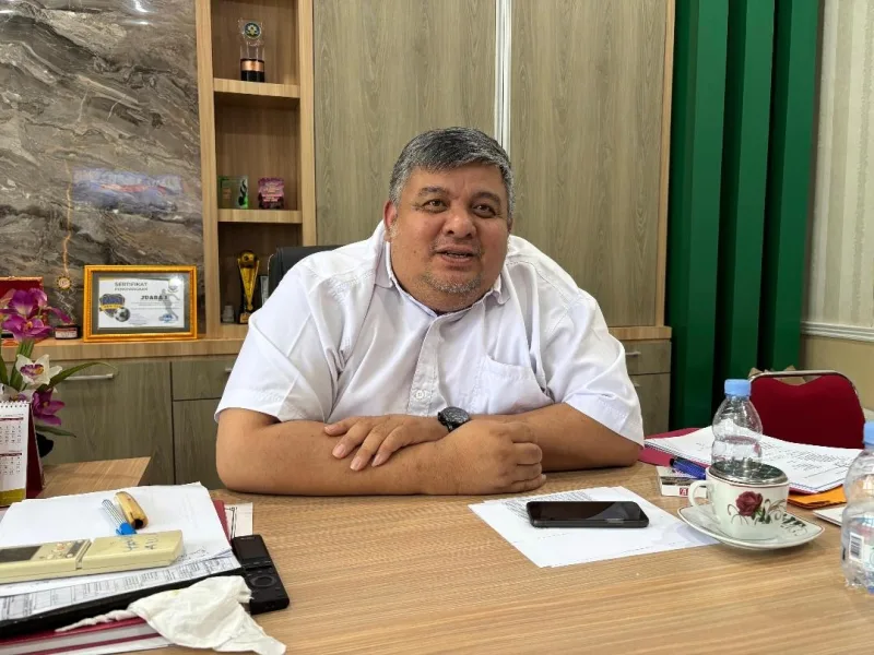 Kepala Dinas Kesehatan Kabupaten Muaro Jambi Aang Hambali ( dok Redaksi)