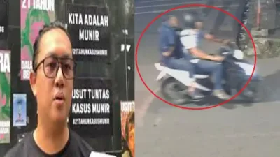 Kasus penyiraman air keras terhadap aktivis HAM dari Komisi untuk Orang Hilang dan Korban Tindak Kekerasan (KontraS), Andrie Yunus,