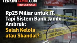 Rp25 Miliar Digelontorkan, Sistem Tetap Jebol: Apa yang Sebenarnya Terjadi di Bank Jambi?
