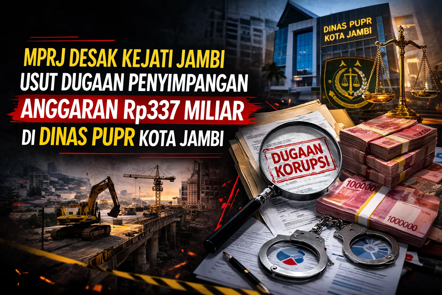 Lembaga swadaya masyarakat yang tergabung dalam Non-Governmental Organization (NGO) Masyarakat Peduli Rakyat Jambi (MPRJ) kembali mendatangi Kejaksaan Tinggi (Kejati) Jamb