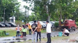 Tindaklanjuti Arahan Presiden, Pemkab Muaro Jambi Gelar Gotong Royong Massal