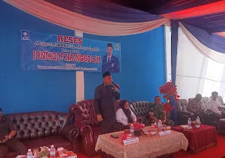 Joniadi P. Nainggolan Serap Aspirasi Warga Suko Awin Jaya dalam Reses DPRD Muaro Jambi