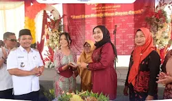 Ririn Novianty Hadiri Pelepasan Angkatan Perdana SMAN 17 Muaro Jambi, Pesan Lulusan Terus Kejar Cita-cita