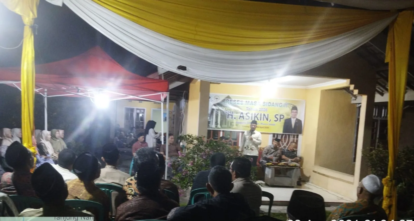 Anggota DPRD Kabupaten Muaro Jambi dari Fraksi Partai Golkar, H. Asikin, SP, kembali turun ke lapangan dalam agenda Reses Masa Persidangan II Tahun 2026.