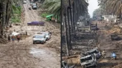 Sumur Minyak Ilegal di Muba Terbakar, Api Mengganas di Area Kebun Sawit