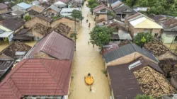 Banjir Sarolangun Meluas, Ratusan Warga Mengungsi Akibat Luapan Sungai