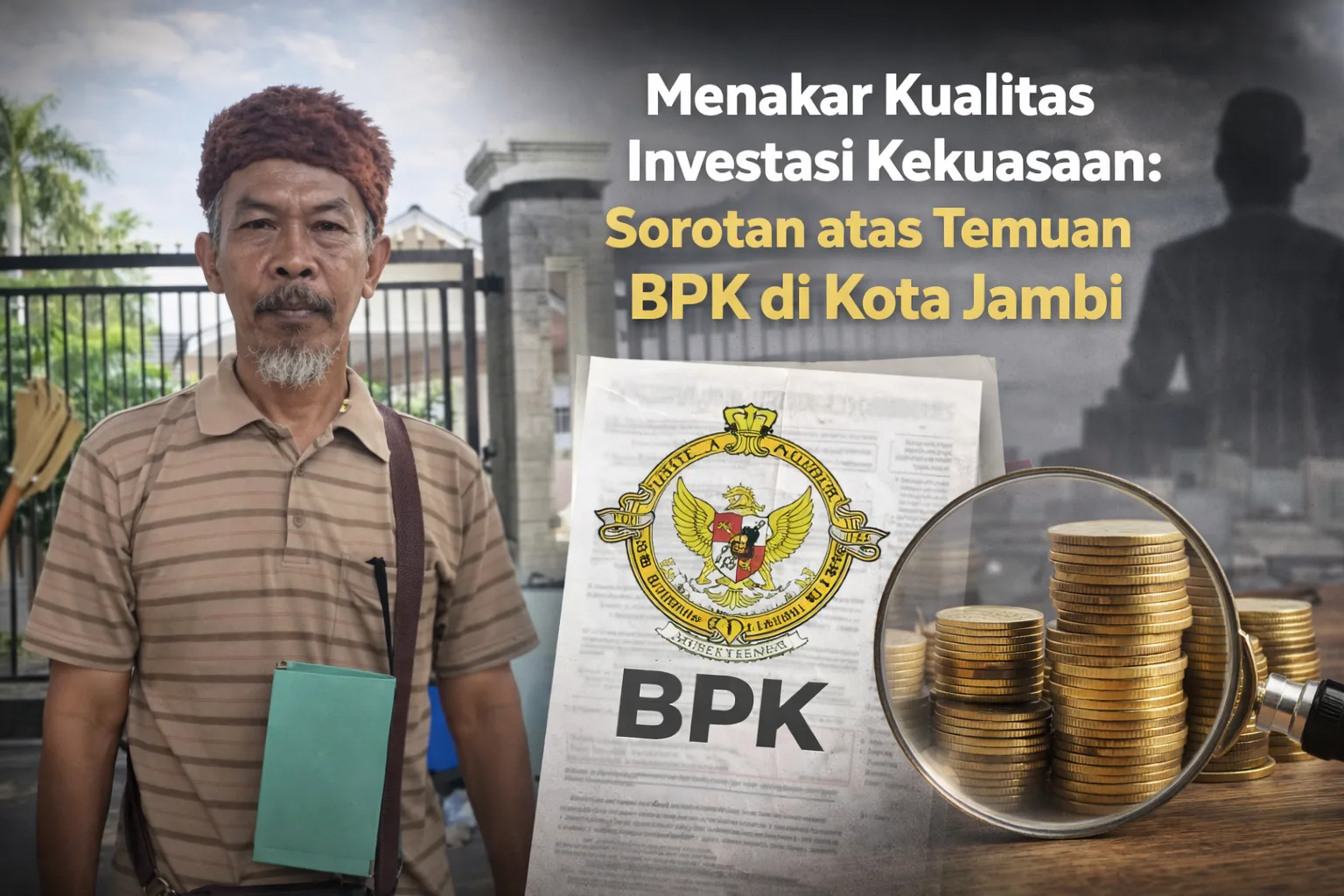 Laporan Hasil Pemeriksaan Badan Pemeriksa Keuangan (BPK) Perwakilan Provinsi Jambi atas Laporan Keuangan Pemerintah Kota Jambi Tahun 2024