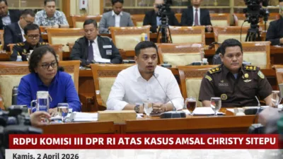 Rapat Dengar Pendapat Umum (RDPU) Komisi III DPR RI bersama jajaran Kejaksaan menjadi sorotan publik setelah membahas penanganan perkara Amsal Christy Sitepu