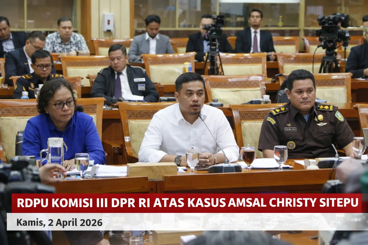 Rapat Dengar Pendapat Umum (RDPU) Komisi III DPR RI bersama jajaran Kejaksaan menjadi sorotan publik setelah membahas penanganan perkara Amsal Christy Sitepu
