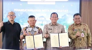 Bupati Muaro Jambi Teken Kerja Sama dengan Badan Bank Tanah, Dorong Tata Kelola Aset Lebih Optimal