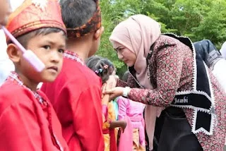 Gebyar HAN 2026 Meriah di Bahar Selatan, Bunda PAUD Muaro Jambi: Kebahagiaan Anak Jadi Prioritas