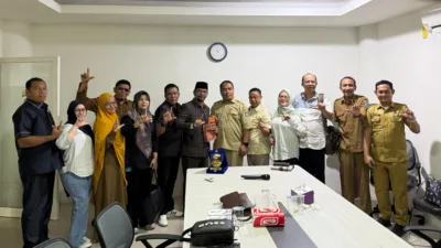 Badan Anggaran bersama Anggota Badan Musyawarah Dewan Perwakilan Rakyat Daerah (DPRD) Kabupaten Muaro Jambi melaksanakan kunjungan kerja konsultasi dan koordinasi ke Badan Keuangan dan Aset Daerah (BKAD) Provinsi Nusa Tenggara Barat (NTB)