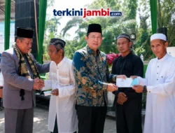 Bupati BBS Hadiri Pelantikan MWCNU Sekernan, Tekankan Peran NU Jaga Islam Moderat di Muaro Jambi
