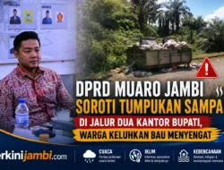 DPRD Muaro Jambi Soroti Tumpukan Sampah di Jalur Dua Kantor Bupati, Warga Keluhkan Bau Menyengat