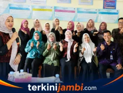Wakil Ketua TP PKK Muaro Jambi Novi Astrianti Buka Supervisi Desa di Talang Kerinci