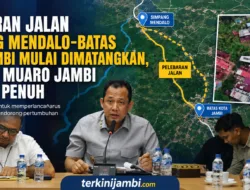 Pelebaran Jalan Simpang Mendalo–Batas Kota Jambi Mulai Dimatangkan, Pemkab Muaro Jambi Dukung Penuh
