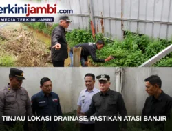 Ketua DPRD Muaro Jambi Sidak Gudang di Mestong, Perusahaan Diberi Waktu 1 Bulan Benahi Drainase