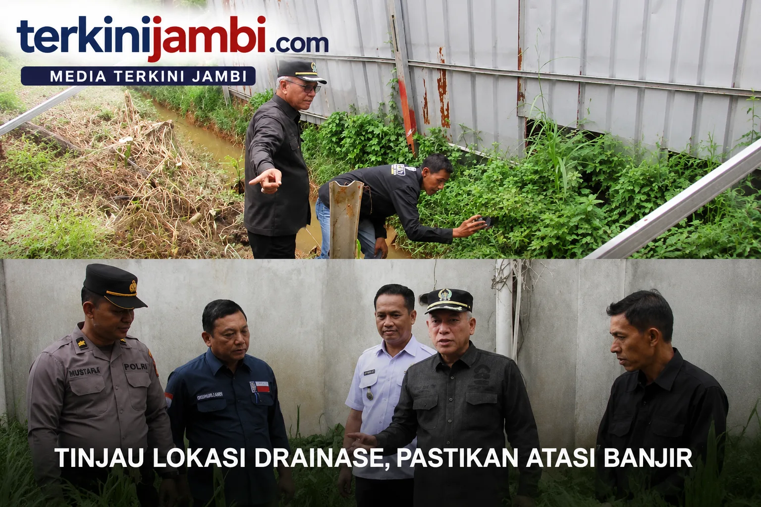 Ketua DPRD Kabupaten Muaro Jambi, Aidi Hatta, melakukan inspeksi mendadak (sidak) ke lokasi gudang di wilayah Kecamatan Mestong