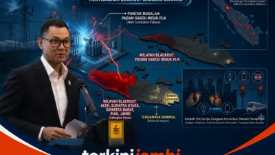 PLN Ungkap Indikasi Awal Penyebab Blackout di Sumatera, Diduga Dipicu Gangguan Cuaca di Jambi