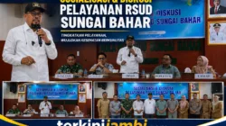 Robinson Sirait Apresiasi Perkembangan RSUD Sungai Bahar, Target Naik Status Jadi Rumah Sakit Kelas C