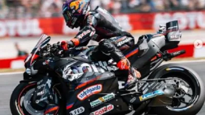 Pembalap Aprilia Racing Jorge Martin tampil impresif dengan menjuarai MotoGP Prancis 2026 di Sirkuit Bugatti, Le Mans,