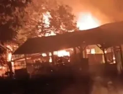 Ponpes di Mesuji Lampung Dibakar Massa, Dipicu Dugaan Pencabulan oleh Pimpinan Pesantren