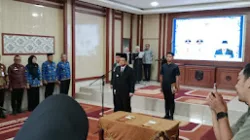 Bupati Bambang Bayu Suseno Lantik Pejabat Baru, Empat Camat Berganti di Muaro Jambi