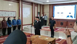 Bupati Bambang Bayu Suseno Lantik Pejabat Baru, Empat Camat Berganti di Muaro Jambi