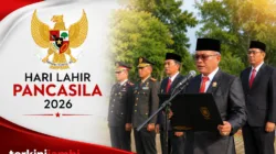 Ketua DPRD Aidi Hatta Bacakan Teks Pancasila pada Upacara Hari Lahir Pancasila di Muaro Jambi