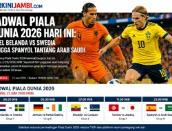 Jadwal Piala Dunia 2026 Hari Ini: Duel Belanda vs Swedia hingga Spanyol Tantang Arab Saudi