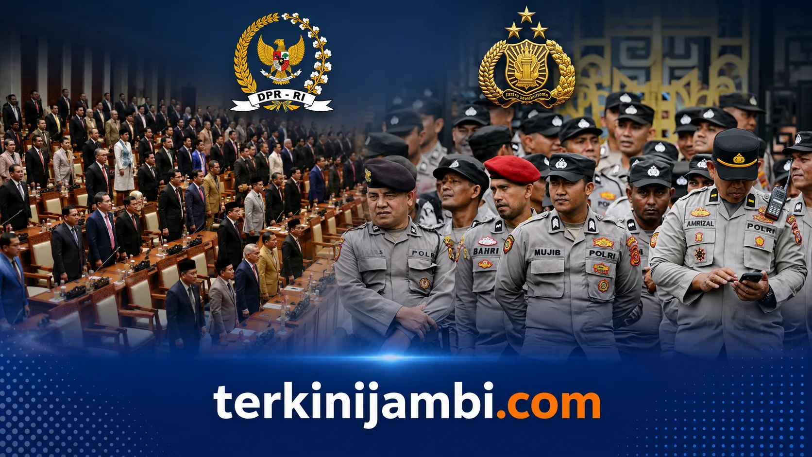 DPR RI resmi mengesahkan Revisi Undang-Undang Nomor 2 Tahun 2002 tentang Kepolisian Negara Republik Indonesia (UU Polri) menjadi undang-undang dalam Rapat Paripurna