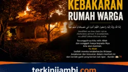 Video Kebakaran Rumah di Bahar Selatan Viral, Satu Unit Rumah Ludes Dilalap Api