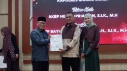 Ketua DPRD Muaro Jambi Hadiri Pisah Sambut Kapolres, Aidi Hatta Apresiasi Dedikasi AKBP Heri Supriawan