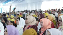 Ketua Dekranasda Muaro Jambi Hadiri Puncak HUT ke-46 Dekranas di Makassar, Dorong Perajin Lokal Naik Kelas