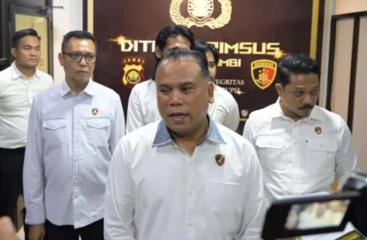 Direktur Reserse Kriminal Khusus Polda Jambi, Kombes Pol Taufik Nurmandia,